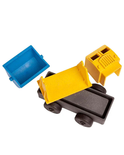 luke's toy factory tipper truck play at Little