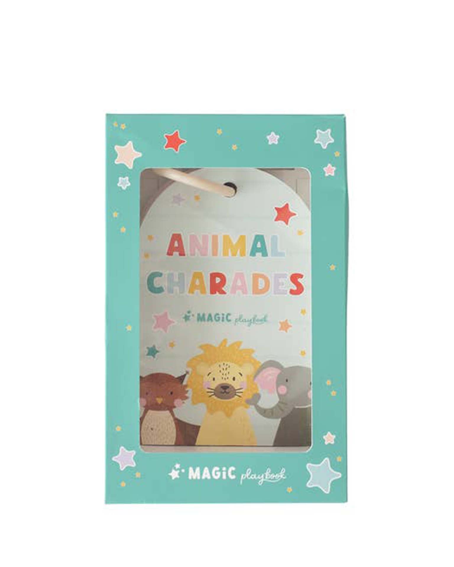 Little magic playbook Paper + Party animal charade prompt cards