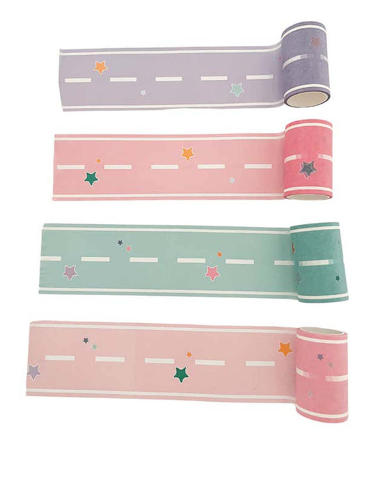 Little magic playbook Paper + Party pastel play road tape