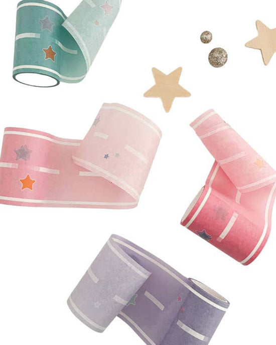 Little magic playbook Paper + Party pastel play road tape