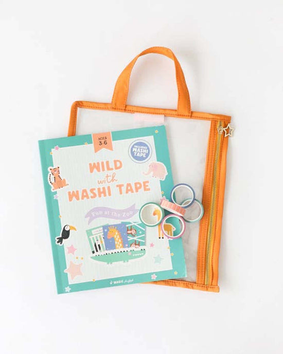 Little magic playbook Paper + Party wild with washi tape activity kit - fun at the zoo