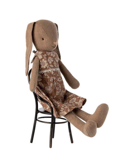 Little maileg play bunny size 2 in brown dress