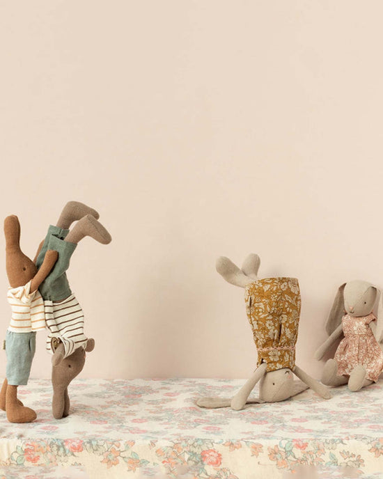 Little maileg play bunny size 2 in flower dress