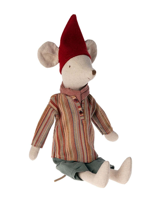 Little maileg play christmas boy medium mouse