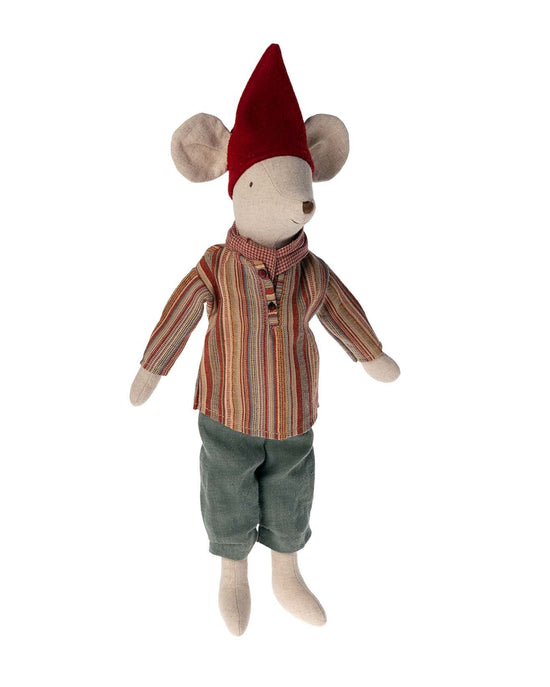 Little maileg play christmas boy medium mouse