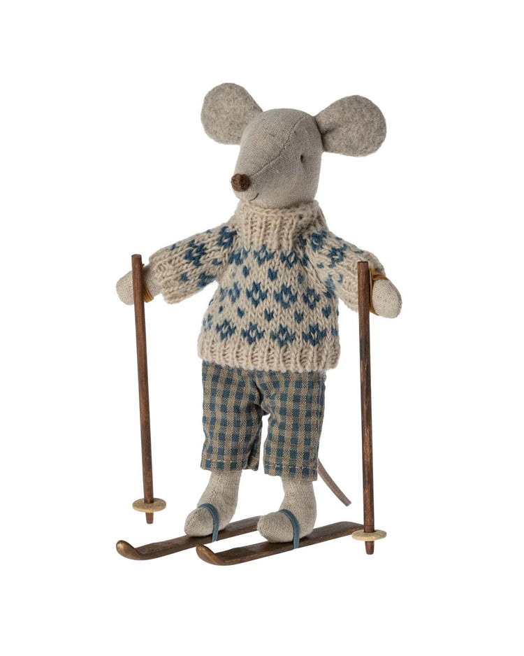 Little maileg play dad winter mouse