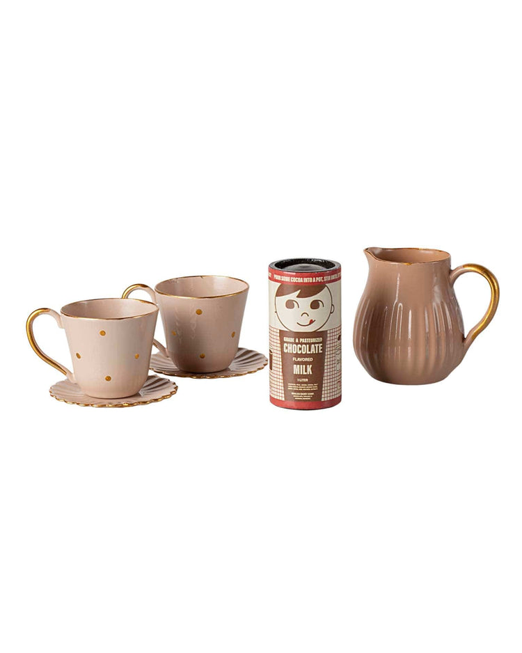 maileg mini hot chocolate set play Little