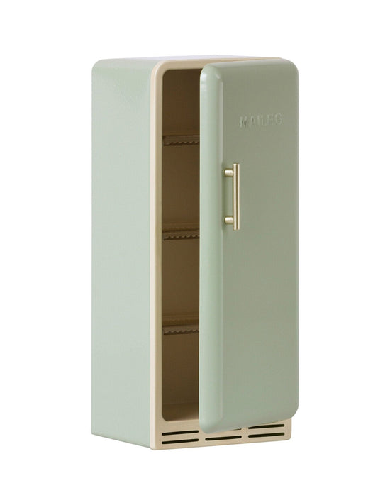 Little maileg play miniature fridge in mint