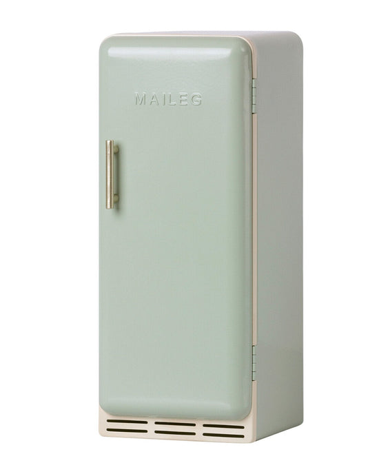 Little maileg play miniature fridge in mint
