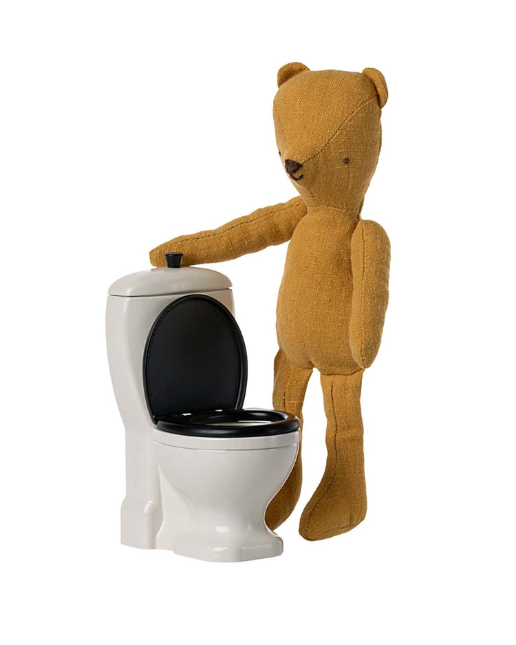 Little maileg play miniature toilet