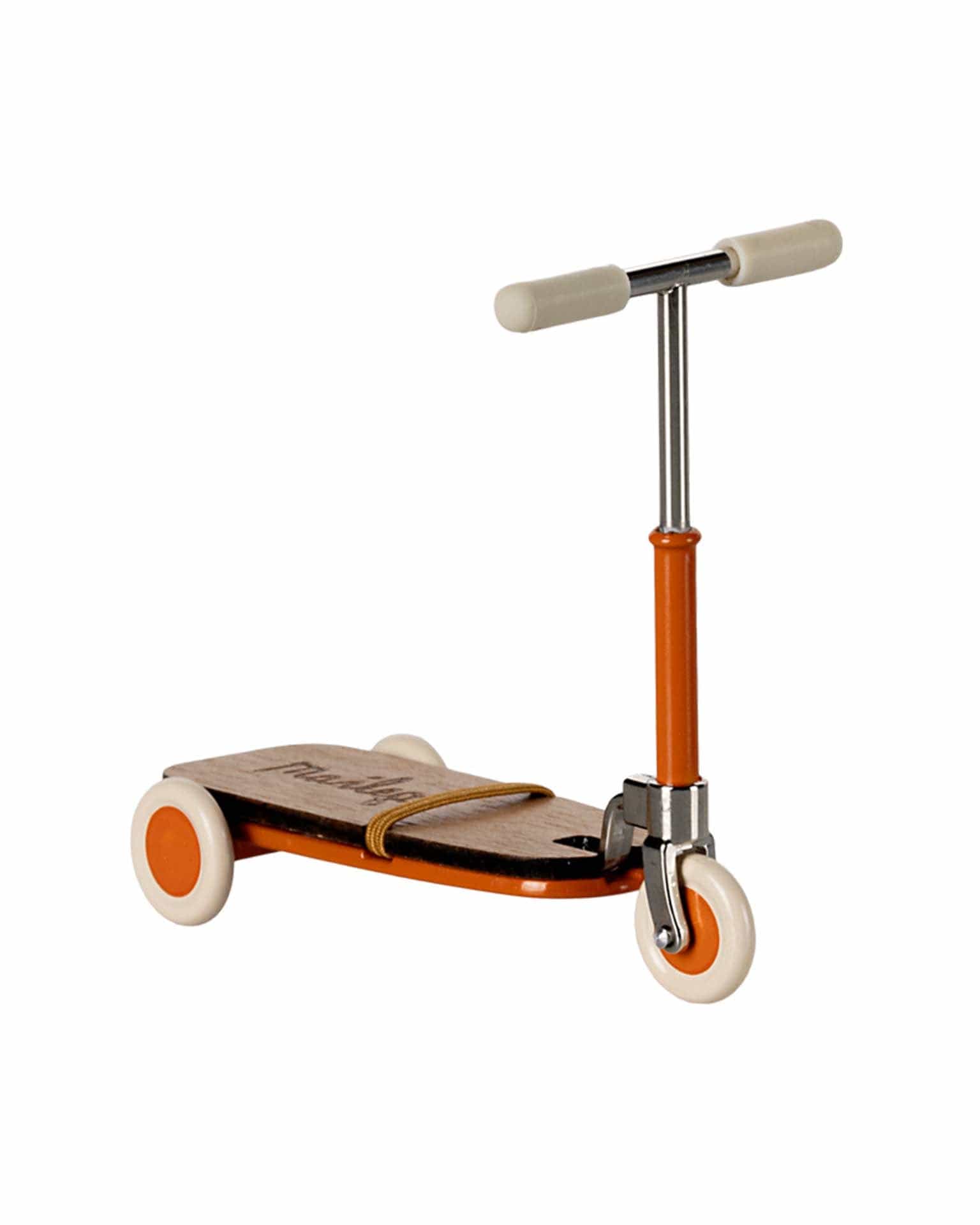 maileg mouse kick board in orange play at Little