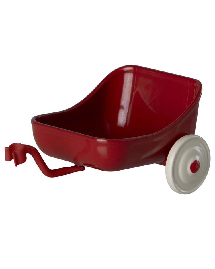 Little maileg play mouse tricycle hanger in red