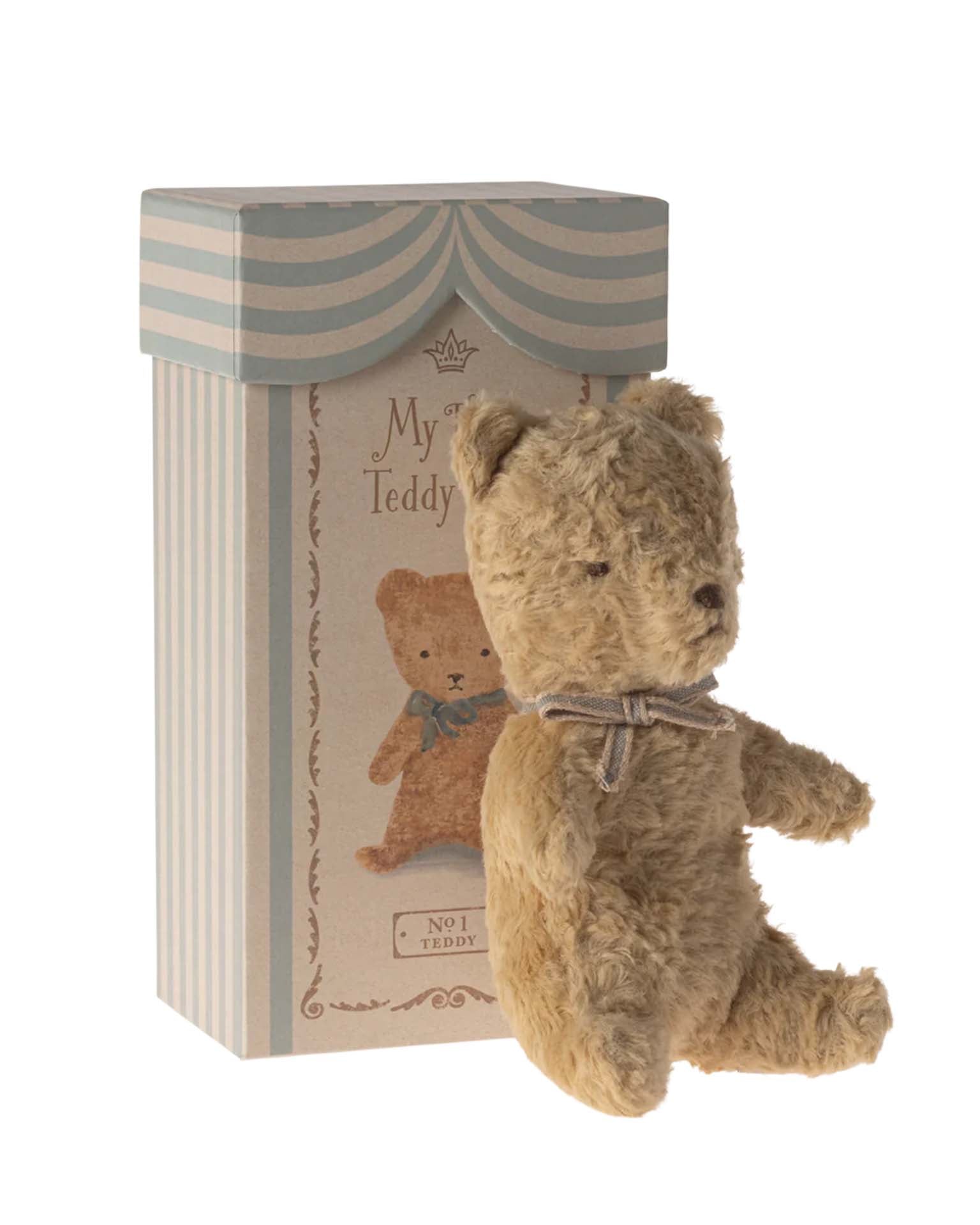 First Teddy maileg my first teddy bear in sand play at Little