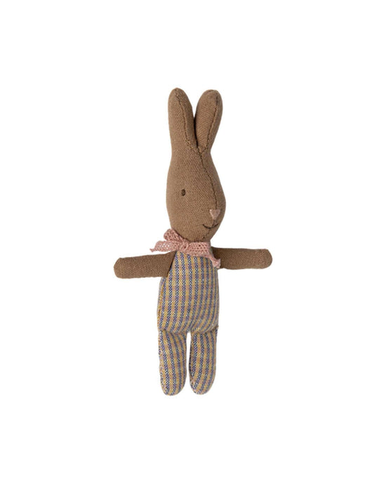 Little maileg play my rabbit in rose/blue check