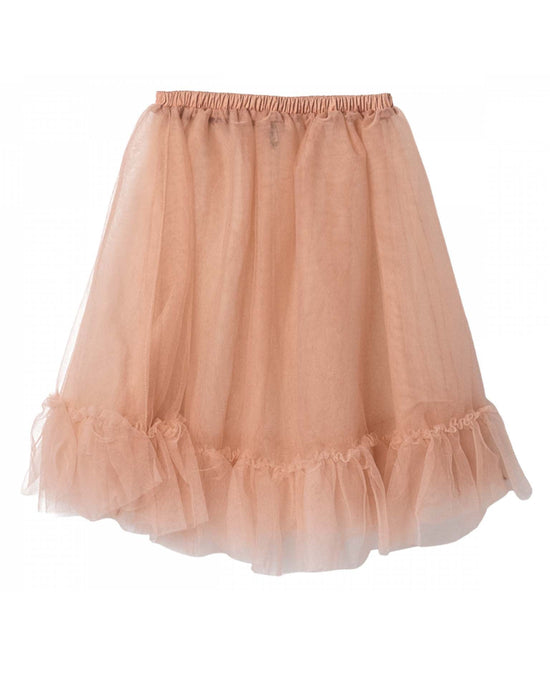 Little maileg kids princess tulle skirt melon 6-8 years