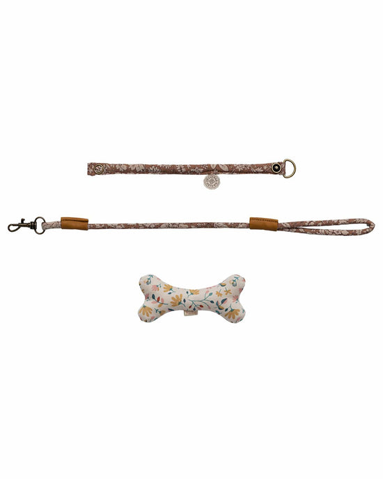 Little maileg play puppy accessories in rose