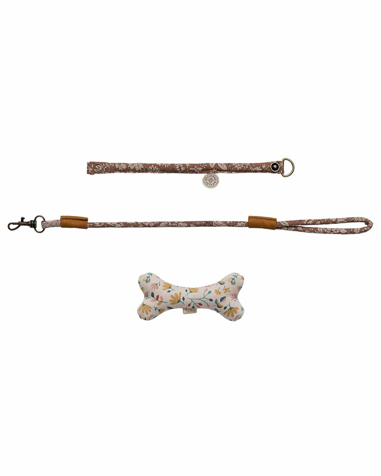 Little maileg play puppy accessories in rose