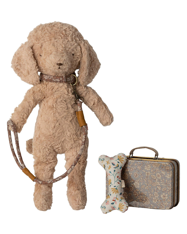 Little maileg play puppy accessories in rose