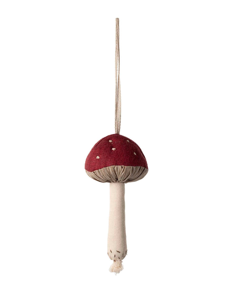 Little maileg play red mushroom ornament