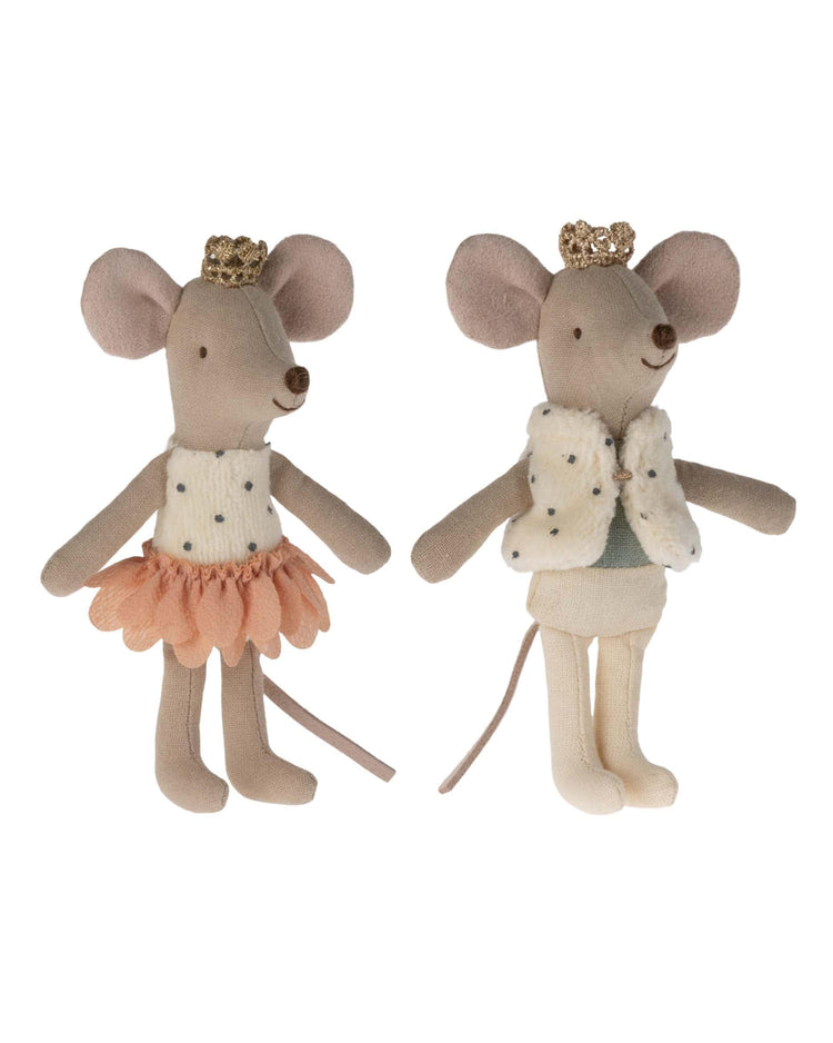 Little maileg play royal twins mice in box