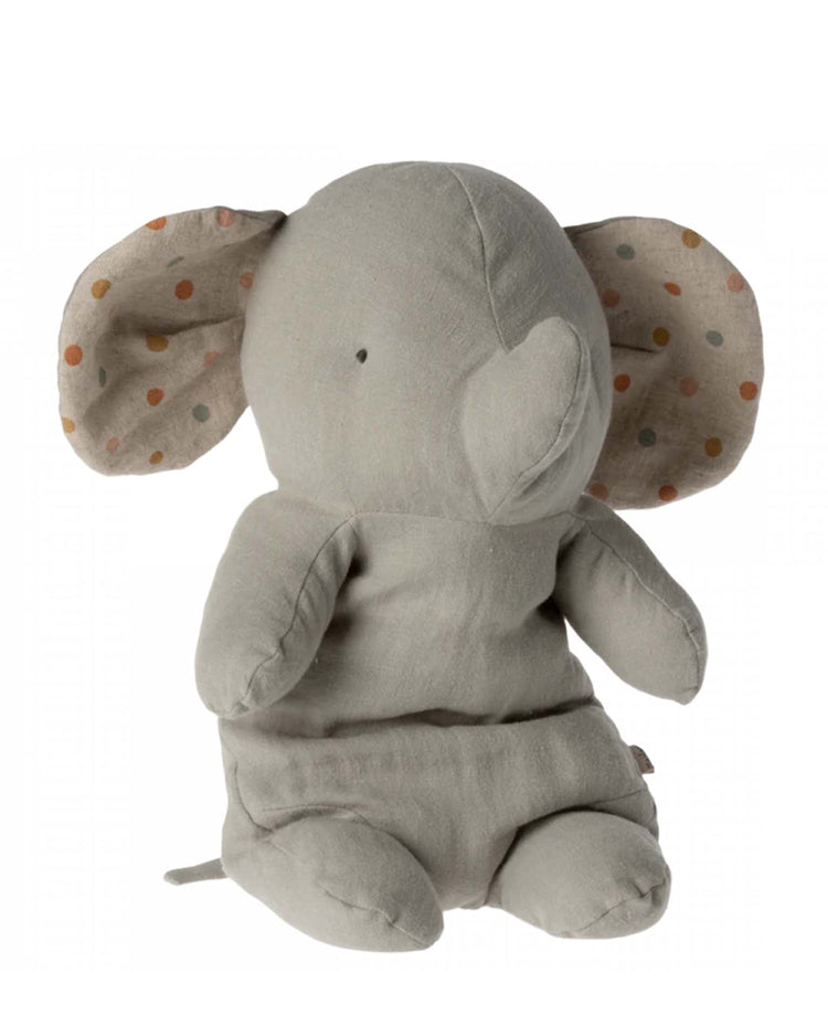 Little maileg play safari friends medium elephant - grey