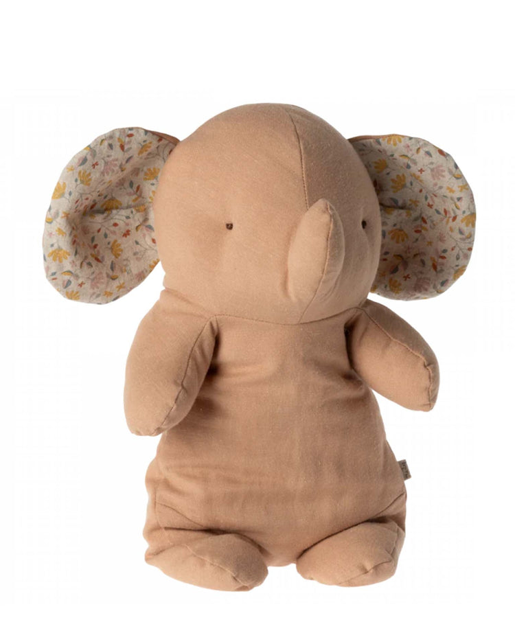 Little maileg play safari friends medium elephant - rose