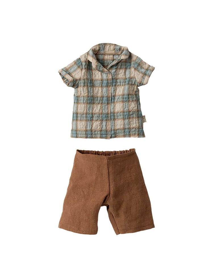 Little maileg play shirt and shorts, size 3