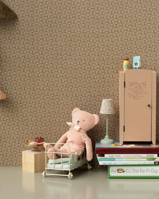 Little maileg play teddy in rose