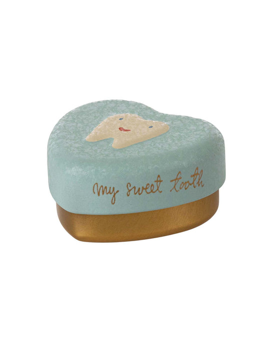 Little maileg play tooth box in mint