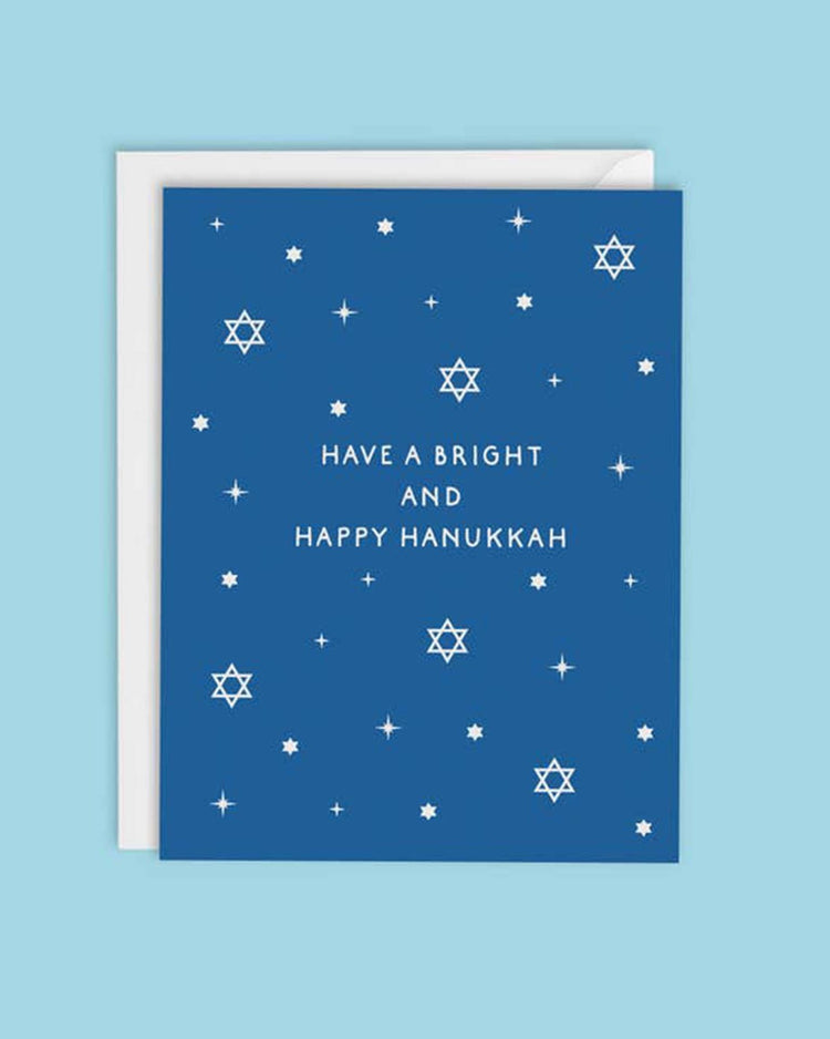 Little mellowworks Party bright + happy hanukkah card