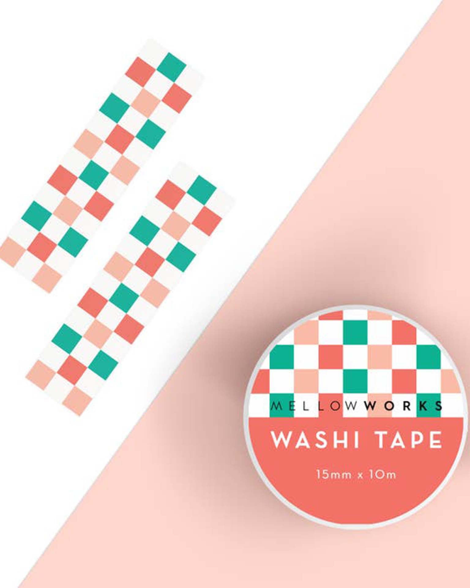 Little mellowworks Party christmas checkerboard washi tape
