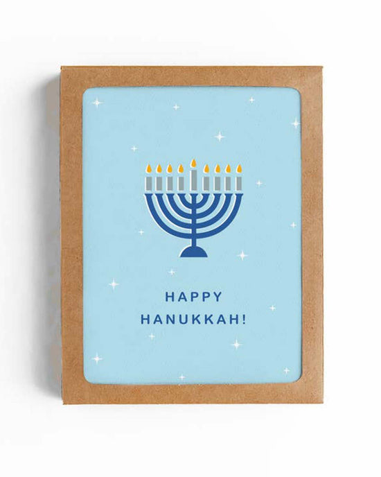 Little mellowworks Party happy hanukkah menorah card set of 6