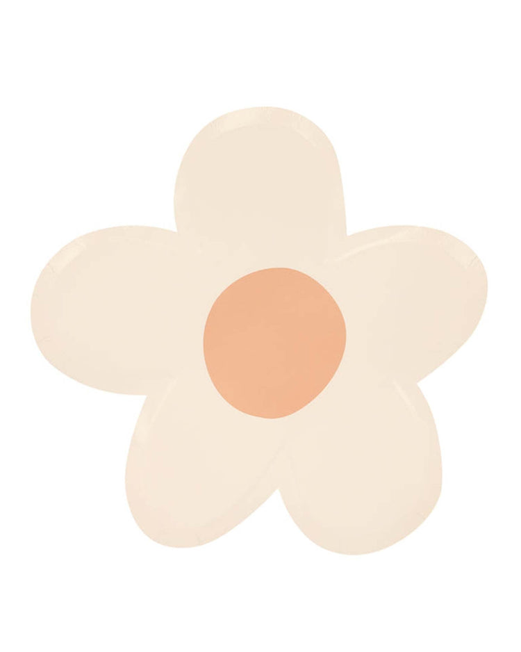 Little meri meri paper + party daisy shaped plates
