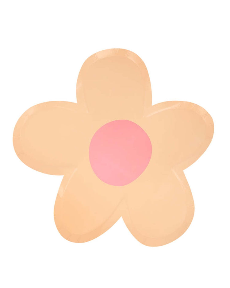 Little meri meri paper + party daisy shaped plates