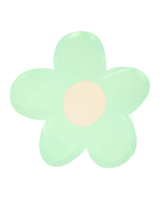 Little meri meri paper + party daisy shaped plates