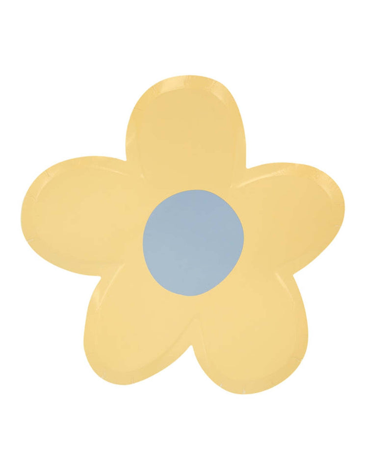 Little meri meri paper + party daisy shaped plates