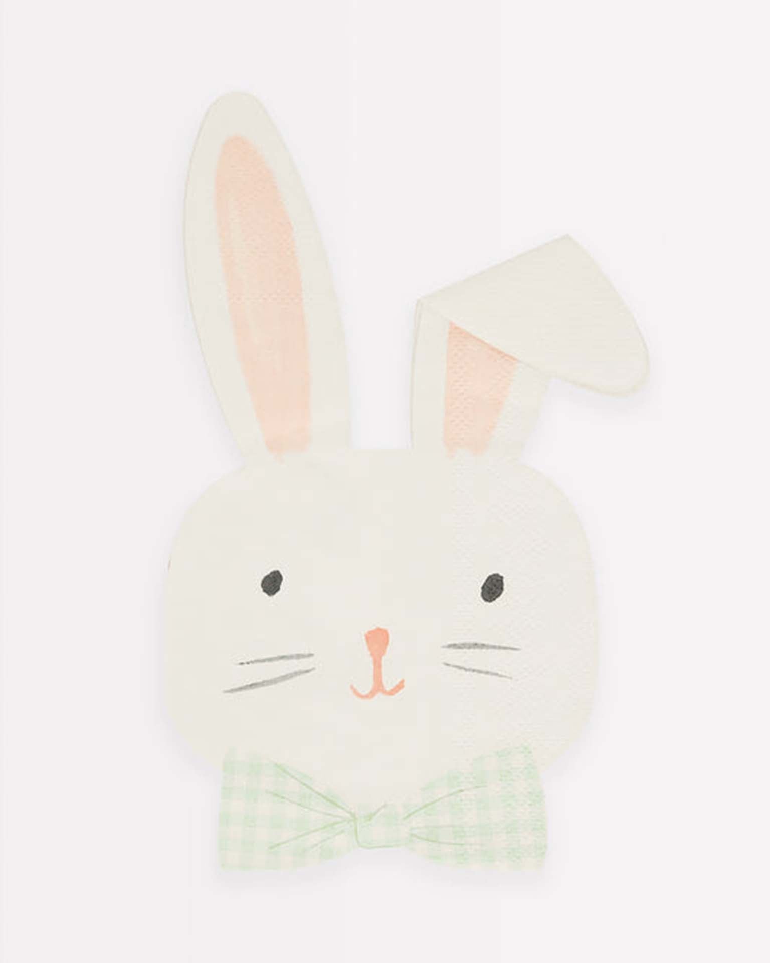 Little meri meri paper + party easter bunny napkins