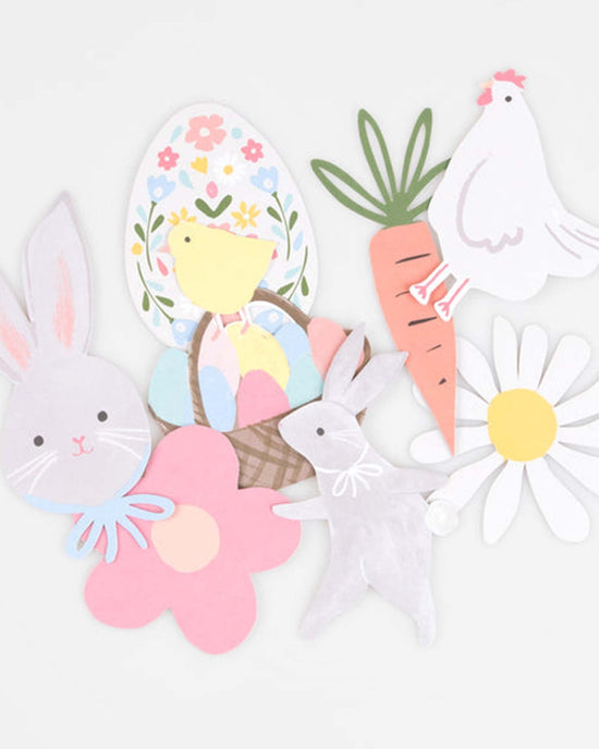 Little meri meri party easter themed stickers