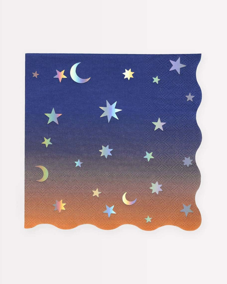 Little meri meri party making magic star large napkins
