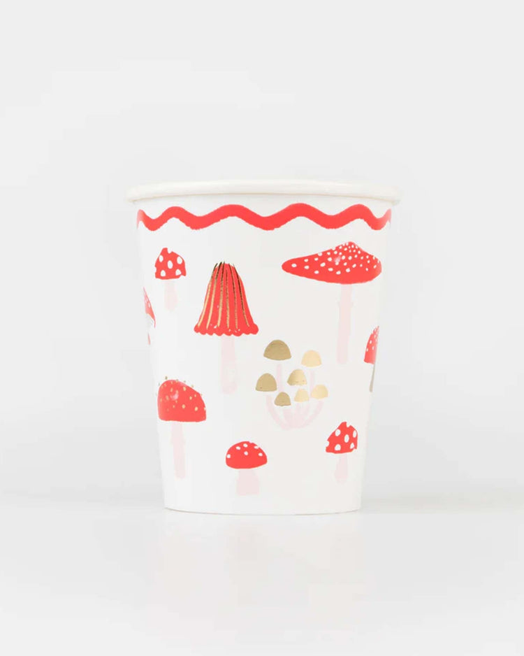 Little meri meri party merry mushroom cups