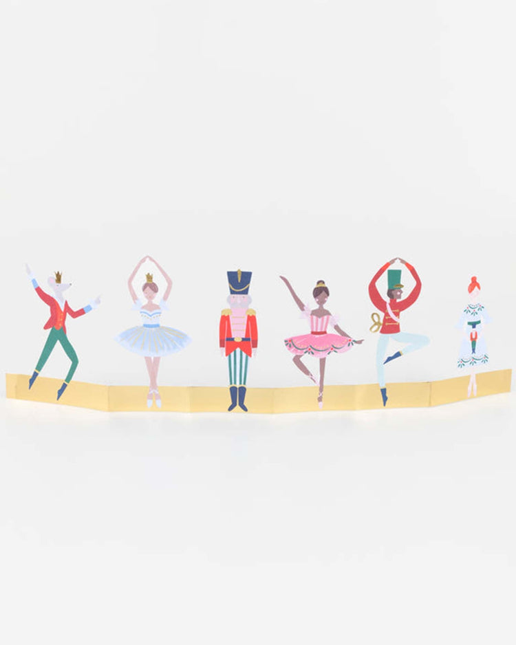 Little meri meri party nutcracker ballet card