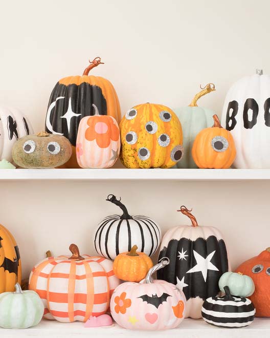 Little meri meri party pumpkin decorating kit