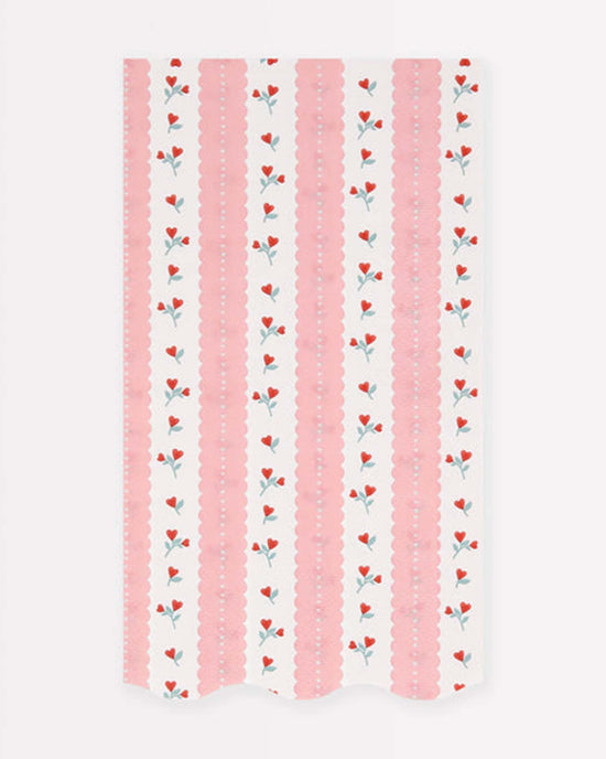 Little meri meri party vintage rose guest towels