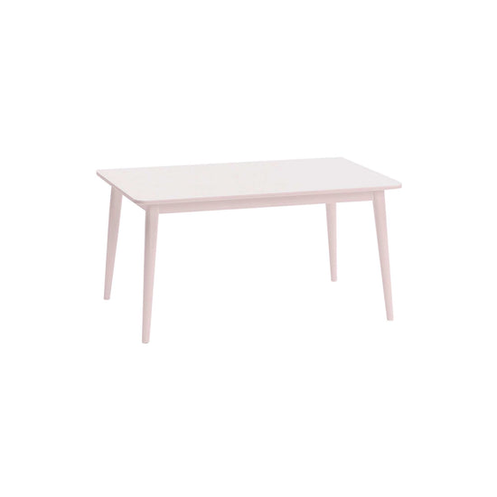 Little Milton & Goose Furniture Dusty Rose Crescent Table, 48 Inch