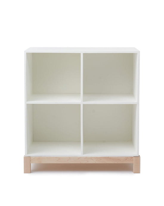 Little Milton & Goose Bookcases & Standing Shelves White Cubby Bookshelf