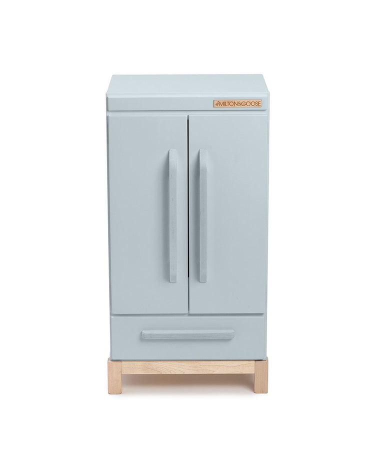 Little Milton & Goose Play Kitchen Gray Essential Refrigerator