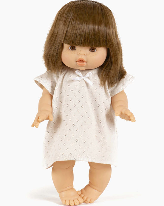 Little Minikane play mary nightgown in linen
