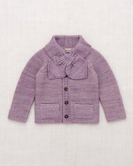 Little misha + puff baby baby scout cardigan in periwinkle