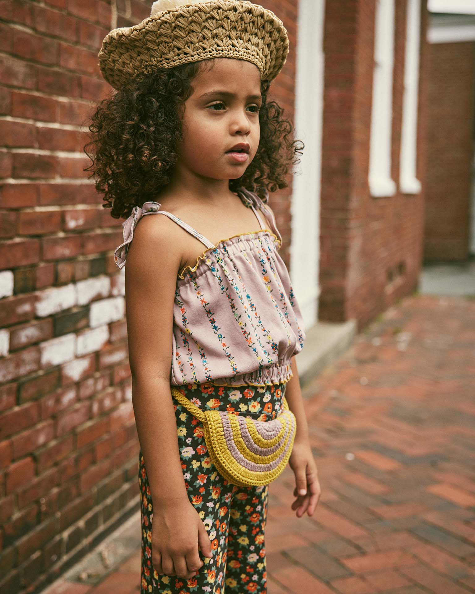 Misha and puff half moon bag