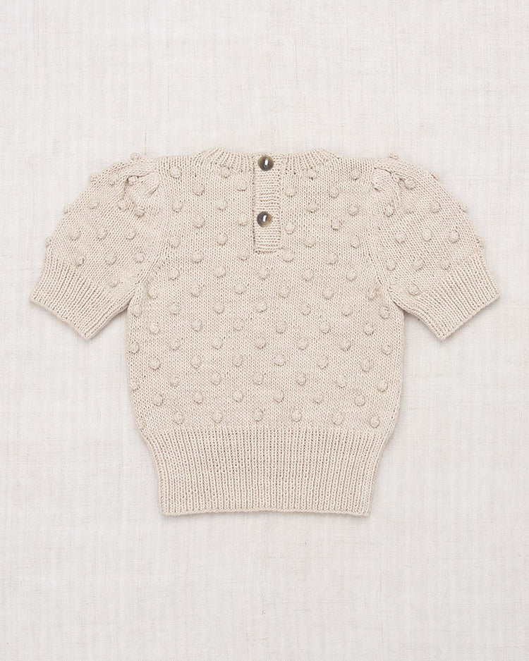 Little misha + puff kids ellie popcorn pullover in moon